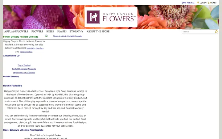 /Fairfox-CO-florist — Happy Canyon Flowers