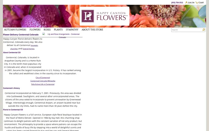 /Centennial-CO-florist — Happy Canyon Flowers
