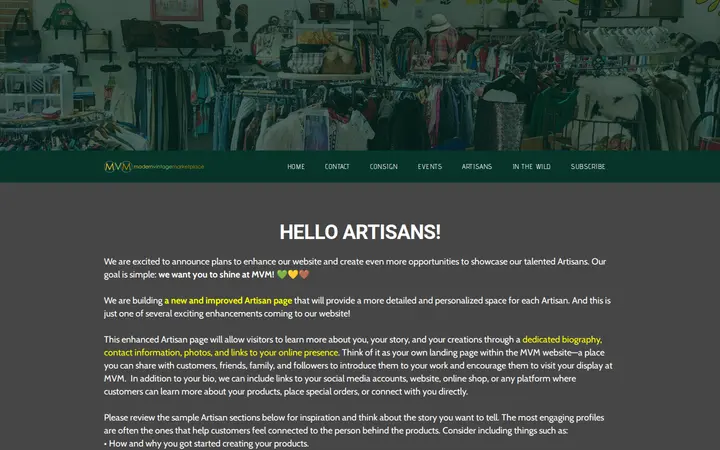 /new.html — Modern Vintage Marketplace