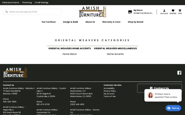/oriental-weavers — Amish Furniture Gallery