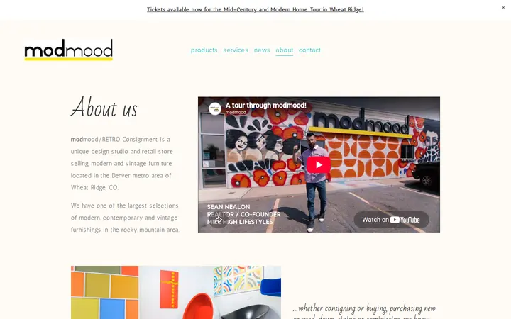 /about — modmood and RETRO Consignment