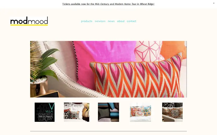 /pillows-and-poufs — modmood and RETRO Consignment
