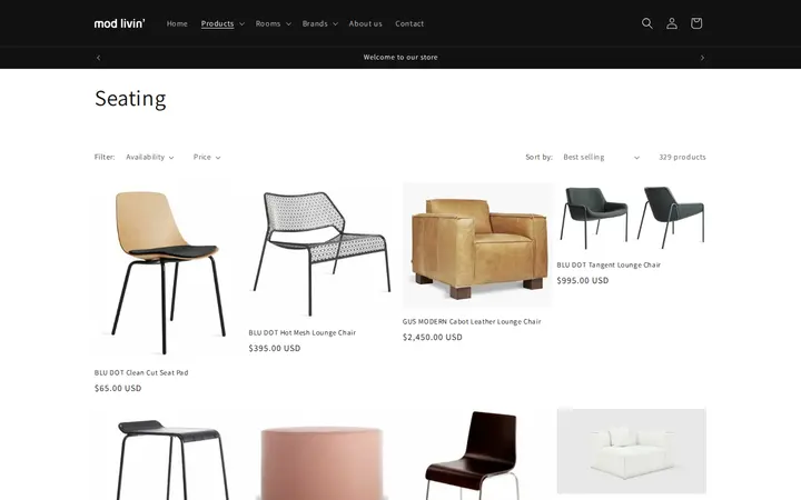 /collections/seating — Mod Livin' New and Vintage Modern Furniture