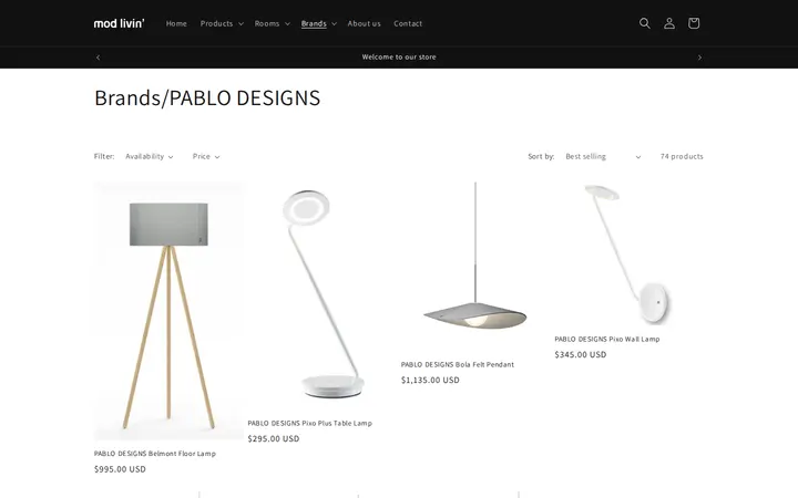 /collections/brands-pablo-designs-15-off-sale — Mod Livin' New and Vintage Modern Furniture
