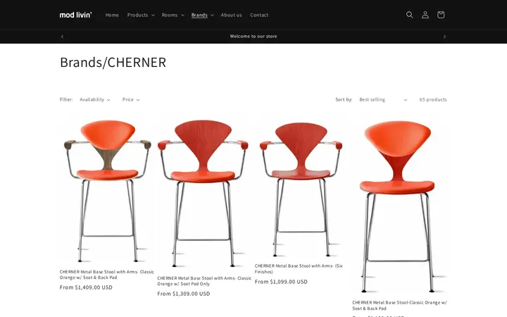 /collections/brands-cherner — Mod Livin' New and Vintage Modern Furniture