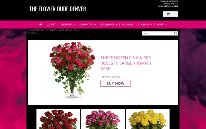 /roses.php — The Flower Dude Denver