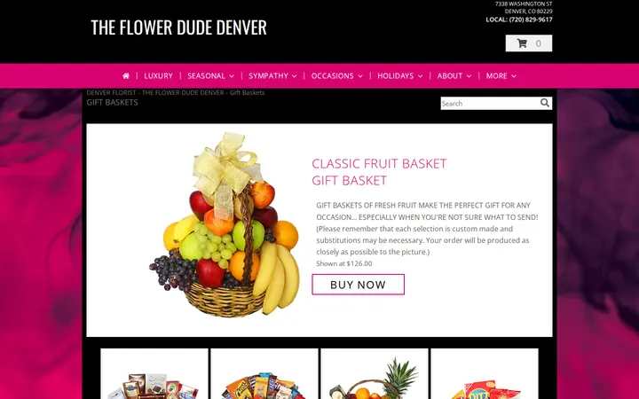/gift-baskets — The Flower Dude Denver