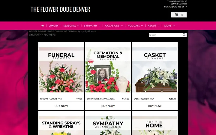 /sympathy-flowers — The Flower Dude Denver