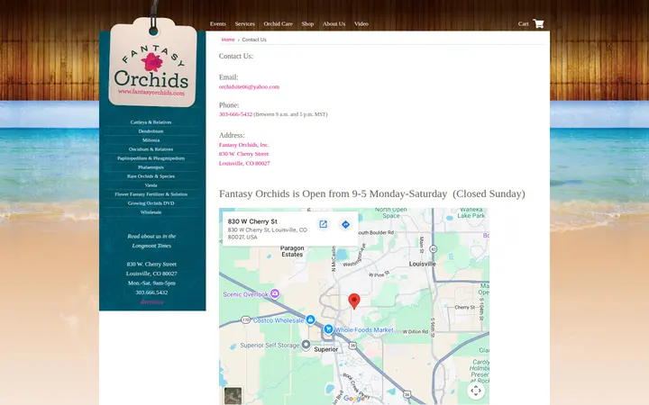 /contact-us — Fantasy Orchids Inc.