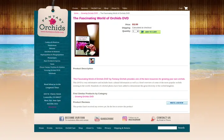 /the-fascinating-world-of-orchids-dvd — Fantasy Orchids Inc.