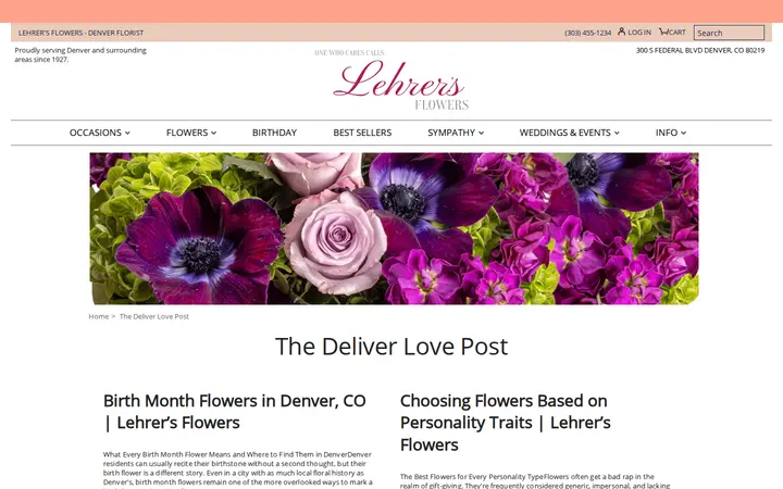 /the-deliver-love-post — Lehrer's Flowers