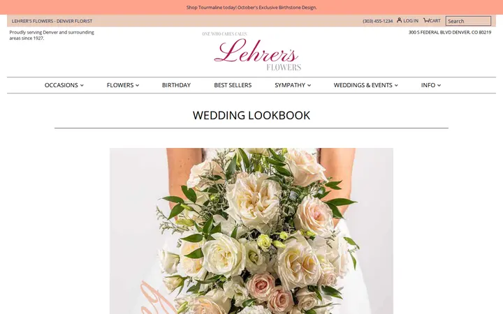 /lookbook-wedding — Lehrer's Flowers