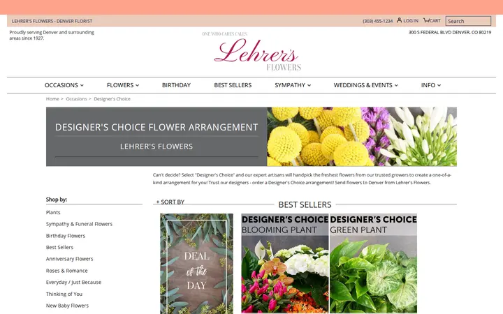 /designers-choice/cat3050013 — Lehrer's Flowers