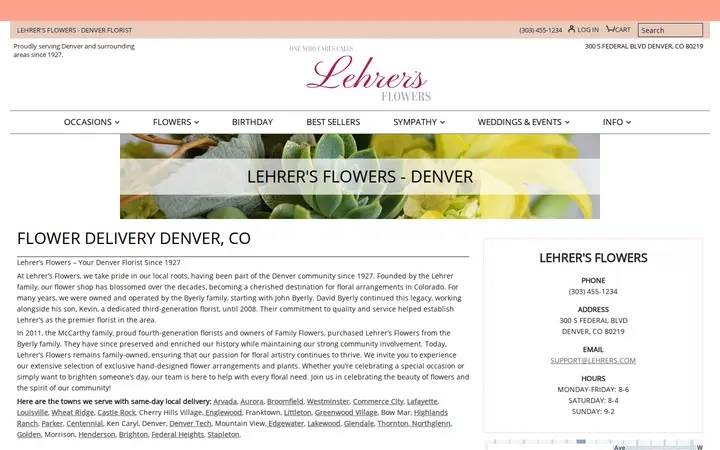 /about-us — Lehrer's Flowers