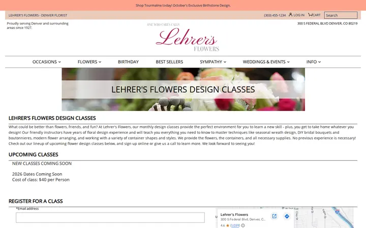 /design-classes — Lehrer's Flowers