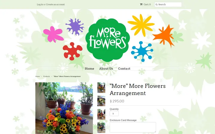 /collections/frontpage/products/more-more-flowers-arrangement — More Flowers, LLC