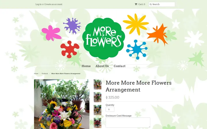 /collections/frontpage/products/more-more-more-flowers-arrangement — More Flowers, LLC