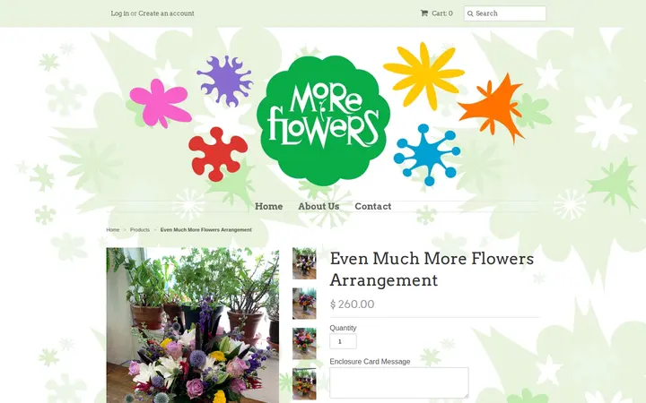 /collections/frontpage/products/even-much-more-flowers-arrangement — More Flowers, LLC