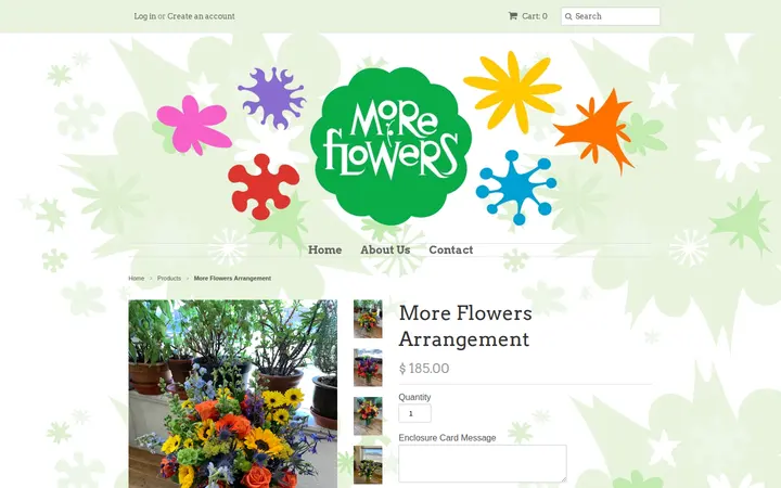 /collections/frontpage/products/more-flowers-arrangement — More Flowers, LLC