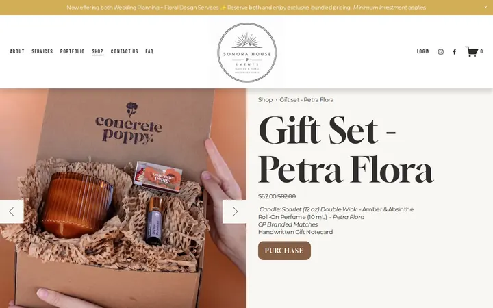 /shop/p/gift-set-petra-flora — Sonora House Events