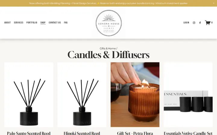 /shop/gifts-home/candles — Sonora House Events