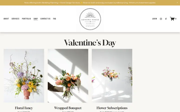/shop/valentines-day — Sonora House Events