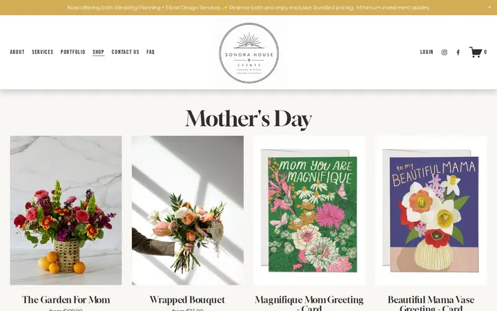 /shop/mothers-day — Sonora House Events