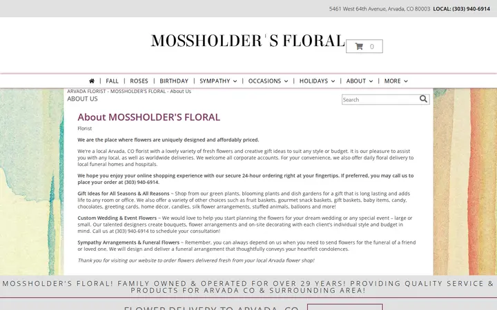 /about_us.php — Mossholder's Floral