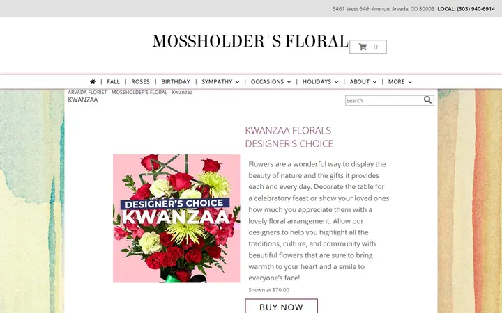 /kwanzaa.php — Mossholder's Floral