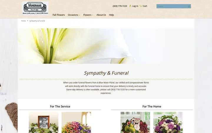 /sympathy — A Blue Moon Floral