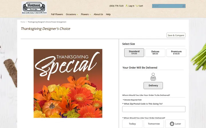 /flower-arrangement/thanksgiving-designers-choice/prod14750008;jsessionid=_NlpAq5O_z5hpfCiz5QTy6zv0ZcsiCLrT97PlaJo.873b9ad901be793f6d9038a — A Blue Moon Floral