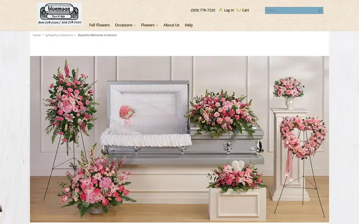 /sympathy-collections/beautiful-memories-collection/cat9490002 — A Blue Moon Floral