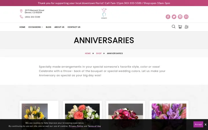 /denver-florist/categories/anniversaries-flowers — Bouquets