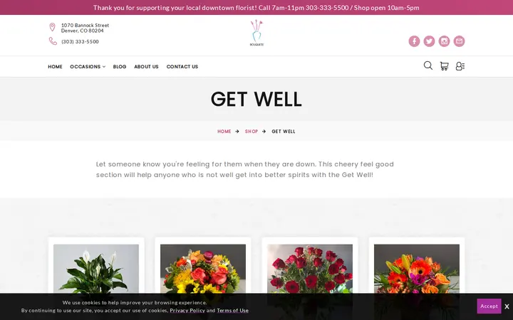 /denver-florist/categories/get-well-flowers — Bouquets