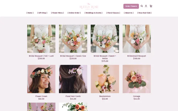 /a-la-cart-wedding-flowers — The Ruffly Rose