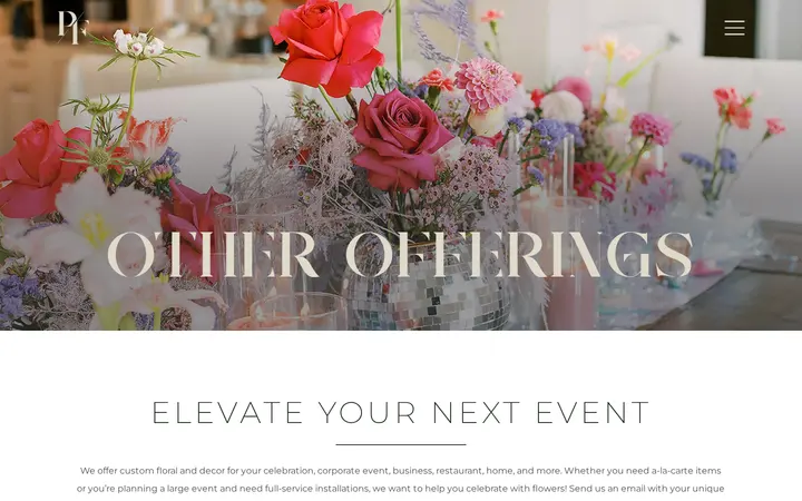 /events — Project Floral