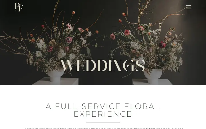 /weddings — Project Floral