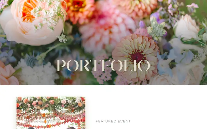 /portfolio — Project Floral