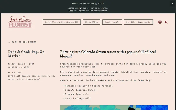 /upcoming-events/2024/6/14/dads-amp-grads-pop-up-market — Fern & Lois Floral | Apothecary