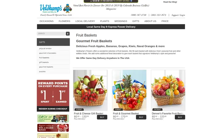 /cat-gifts/fruit-baskets — Veldkamp's Flowers & Gifts