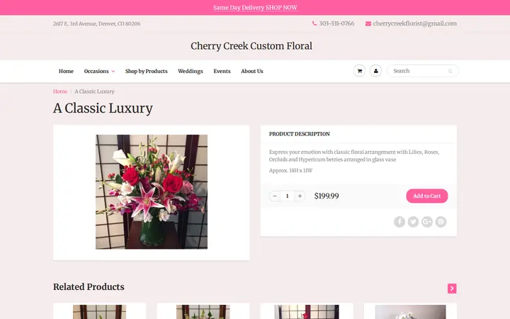 /products/classic-luxury — Cherry Creek Custom Floral