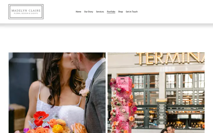 /portfolio — Madelyn Claire Floral Design & Events