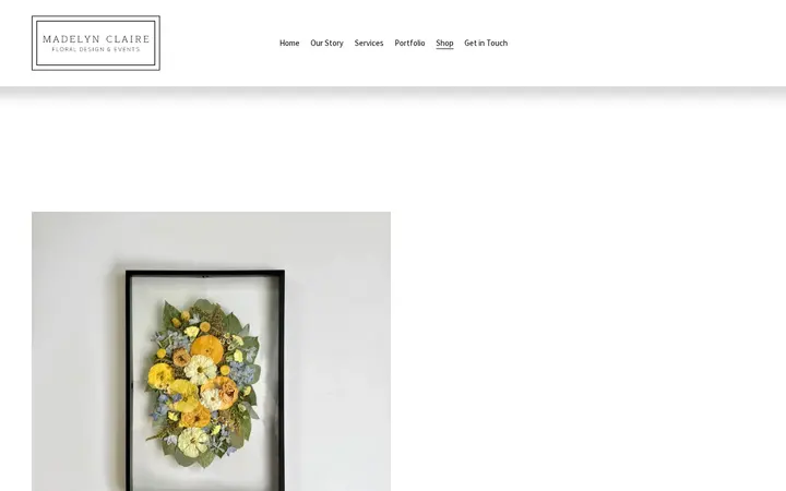 /shop/pressed-floral — Madelyn Claire Floral Design & Events