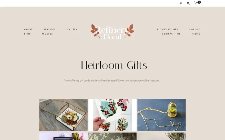 /heirloomgifts — Refinery Floral: Flower Preservation