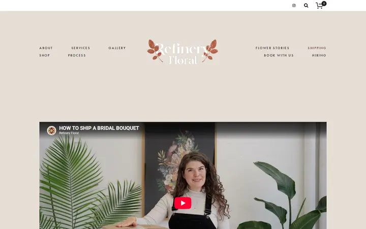 /shipping — Refinery Floral: Flower Preservation