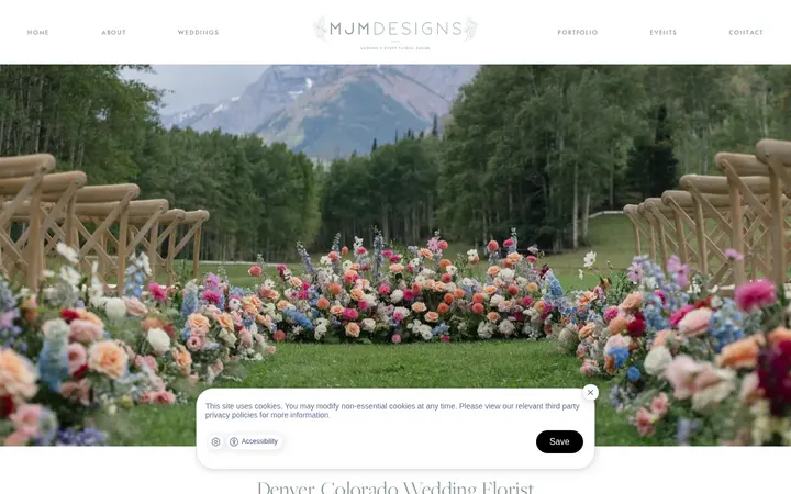 Website of MJM Designs