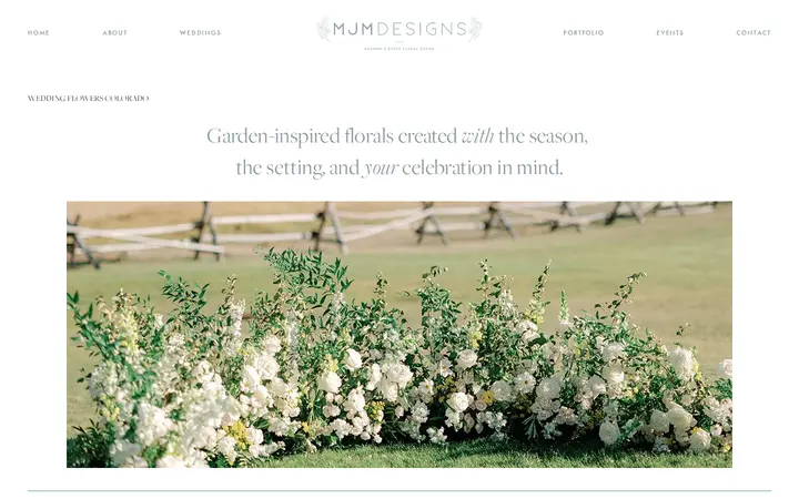 /weddings — MJM Designs