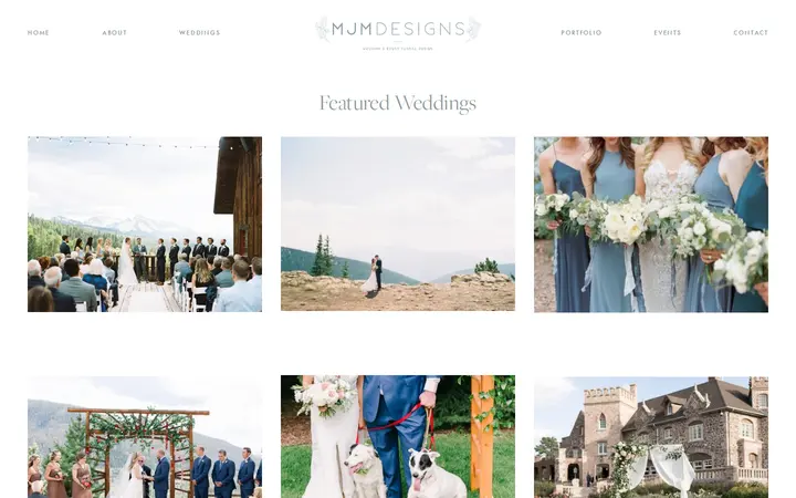 /featuredweddings — MJM Designs