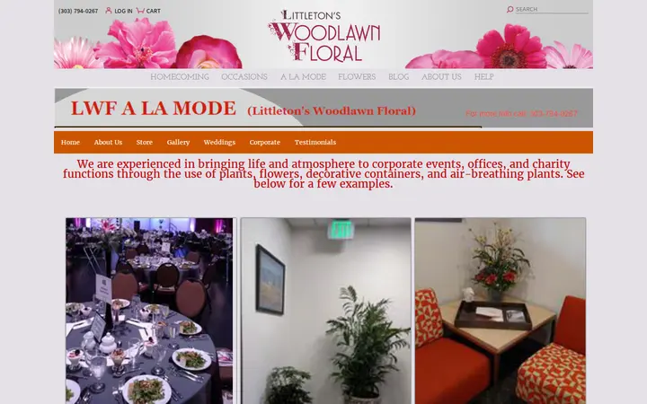 /corporate — Littleton's Woodlawn Floral