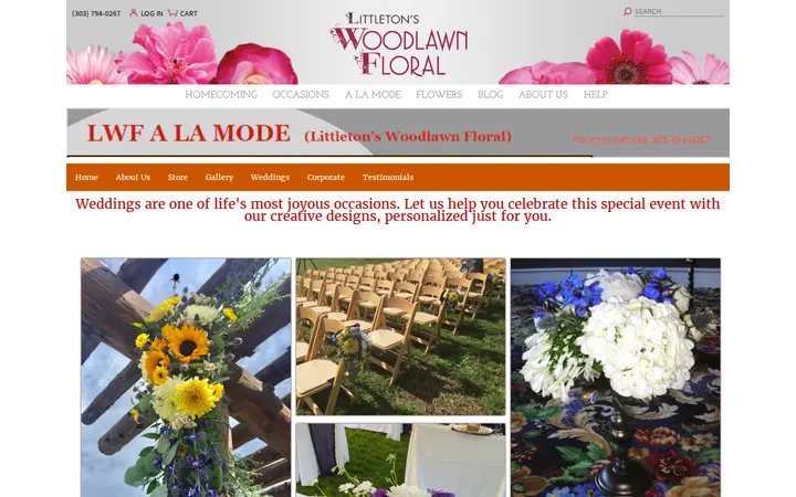 /weddings — Littleton's Woodlawn Floral